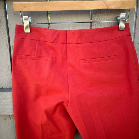NWT Akris Punto Frankie Trousers Orange Fall Vibes Office Business Casual Sz 2 - Picture 11 of 11